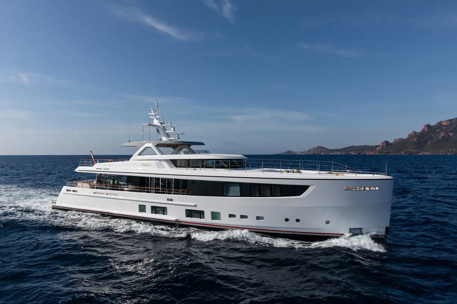 Seaflower yacht detail view